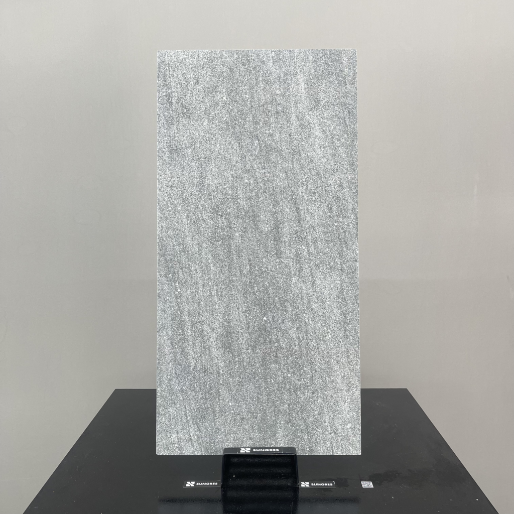 HCMF1.2ST – 30 x 60 cm STONE GẠCH VÂN ĐÁ GRANITE XÁM MỜ TỰ NHIÊN PORCELAIN GỐM SỨ THÂN GẠCH HẠT MÈ