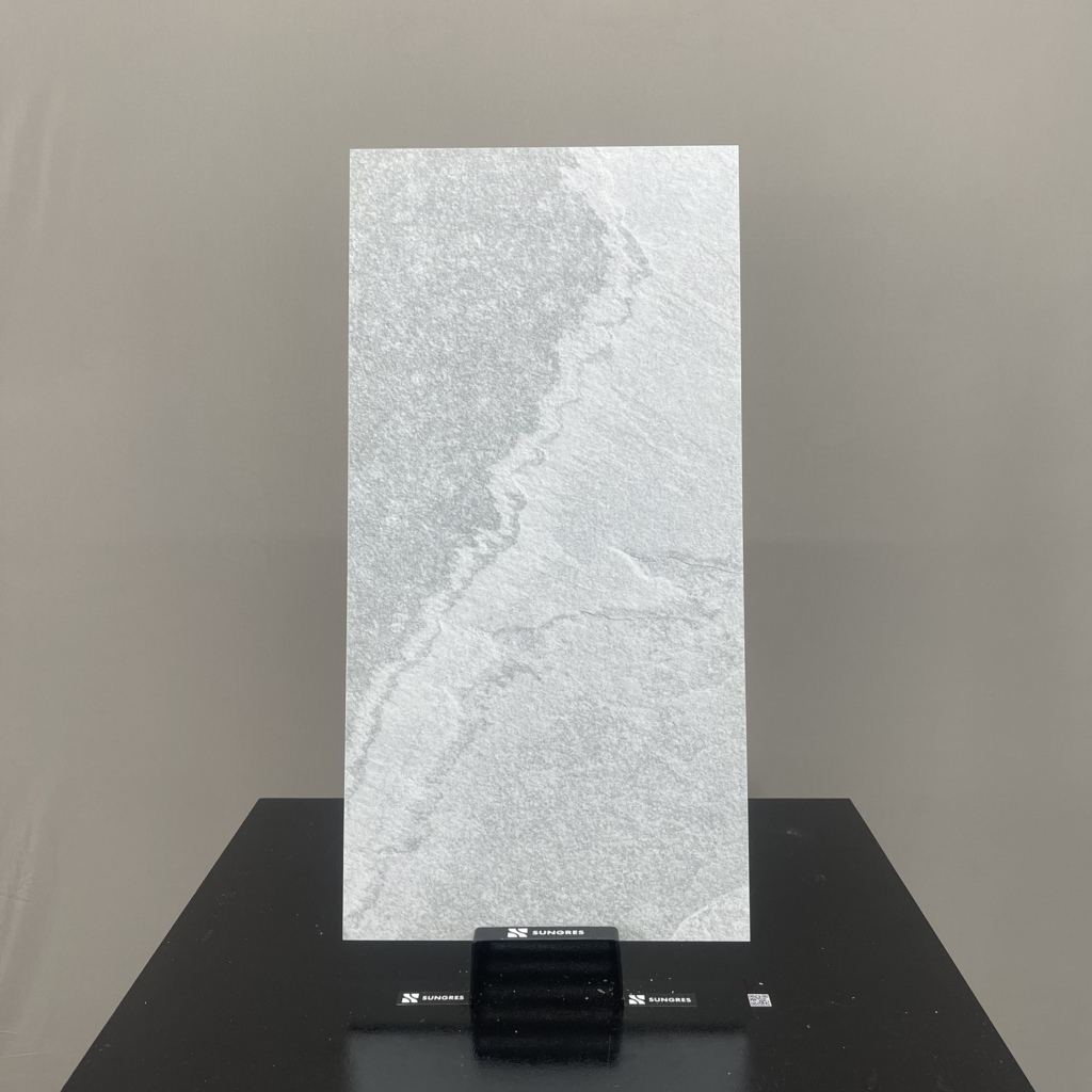 RVTD1.16ST – 30 x 60 cm STONE GẠCH VÂN ĐÁ GRANITE XÁM MỜ TỰ NHIÊN PORCELAIN GỐM SỨ THÂN GẠCH MÀU TRẮNG