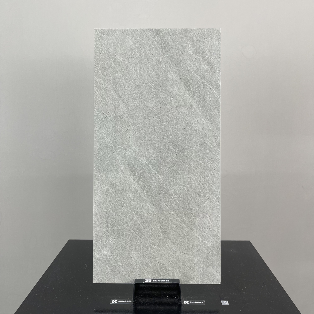 RVTD2.4ST – 30 x 60 cm STONE GẠCH VÂN ĐÁ GRANITE XÁM MỜ TỰ NHIÊN PORCELAIN GỐM SỨ THÂN GẠCH MÀU XÁM