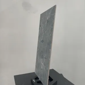 HCMD16.14ST - 40 x 80 cm - STONE GẠCH VÂN ĐÁ GRANITE XÁM 04 MỜ TỰ NHIÊN SEMI PORCELAIN BÁN SỨ THÂN GẠCH MÀU ĐỎ NÂU - Hình ảnh 4