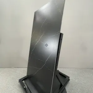 HCMD4.8ST - 60 x 120 cm STONE GẠCH VÂN ĐÁ GRANITE ĐEN MỜ TỰ NHIÊN PORCELAIN GỐM SỨ THÂN GẠCH ĐỒNG MÀU - Hình ảnh 3