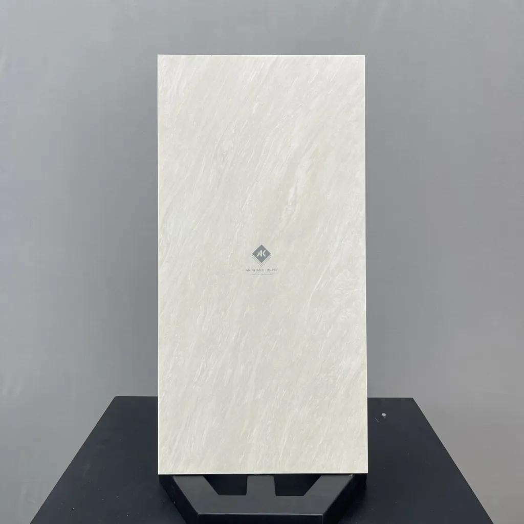 HCMP1.23ST – 30 x 60 cm STONE GẠCH VÂN ĐÁ GRANITE KEM  MỜ TỰ NHIÊN PORCELAIN GỐM SỨ THÂN GẠCH MÀU XÁM