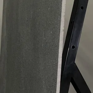 HCMD18.20ST - 80 x 80 cm STONE GẠCH VÂN ĐÁ GRANITE XÁM MỜ TỰ NHIÊN PORCELAIN GỐM SỨ THÂN GẠCH HẠT MÈ - Hình ảnh 5