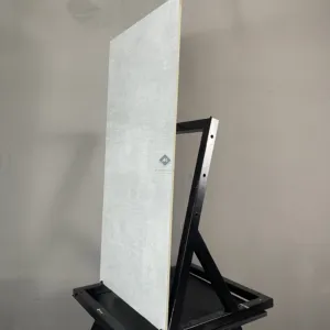 HCMD5.90MS - 60 x 120 cm - MIX STYLES GẠCH KẾT HỢP PHONG CÁCH XÁM MỜ HIỆU ỨNG VỆT CHÌM CARVING PORCELAIN GỐM SỨ THÂN GẠCH HẠT MÈ - Hình ảnh 4