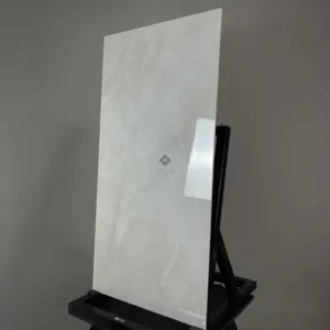 HCMD9.15ST - 60 x 120 cm STONE GẠCH VÂN ĐÁ XÁM BÓNG KÍNH - MÀI MEN SEMI PORCELAIN BÁN SỨ THÂN GẠCH HẠT MÈ - Hình ảnh 3