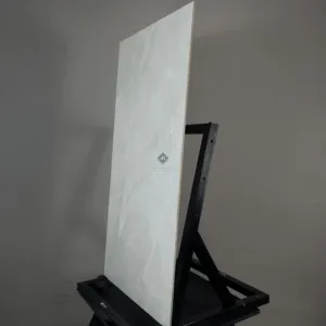 HCMD9.15ST - 60 x 120 cm STONE GẠCH VÂN ĐÁ XÁM BÓNG KÍNH - MÀI MEN SEMI PORCELAIN BÁN SỨ THÂN GẠCH HẠT MÈ - Hình ảnh 4