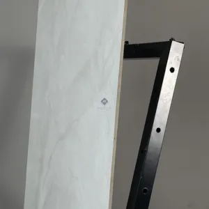 HCMD9.15ST - 60 x 120 cm STONE GẠCH VÂN ĐÁ XÁM BÓNG KÍNH - MÀI MEN SEMI PORCELAIN BÁN SỨ THÂN GẠCH HẠT MÈ - Hình ảnh 5