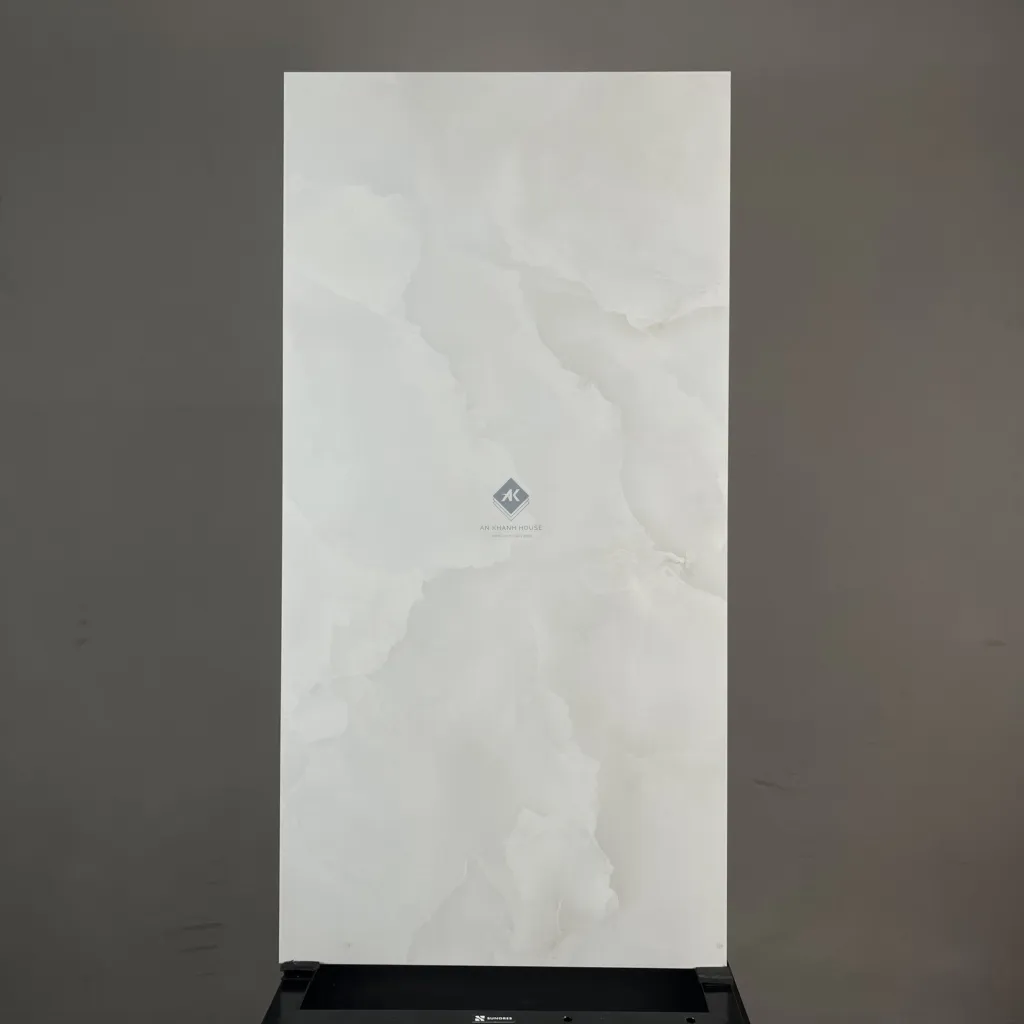 HCMD9.20MA – 60 x 120 cm MARBLE GẠCH VÂN ĐÁ MARBLE TRẮNG  BÓNG KÍNH – MÀI MEN PORCELAIN GỐM SỨ THÂN GẠCH HẠT MÈ