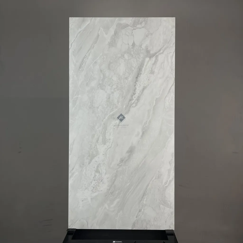 HCMD9.24ST – 60 x 120 cm STONE GẠCH VÂN ĐÁ XÁM  BÓNG KÍNH – MÀI MEN SEMI PORCELAIN BÁN SỨ THÂN GẠCH HẠT MÈ