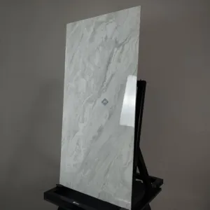 HCMD9.24ST - 60 x 120 cm STONE GẠCH VÂN ĐÁ XÁM BÓNG KÍNH - MÀI MEN SEMI PORCELAIN BÁN SỨ THÂN GẠCH HẠT MÈ - Hình ảnh 3