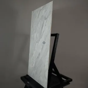 HCMD9.24ST - 60 x 120 cm STONE GẠCH VÂN ĐÁ XÁM BÓNG KÍNH - MÀI MEN SEMI PORCELAIN BÁN SỨ THÂN GẠCH HẠT MÈ - Hình ảnh 4