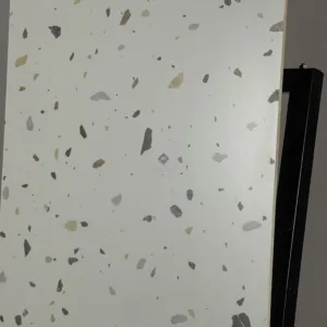 HCMD9.25TE - 60 x 120 cm TERRAZZO GẠCH VÂN SỎI ĐÁ TRỘN XI MĂNG MÀI KEM MỜ TỰ NHIÊN SEMI PORCELAIN BÁN SỨ THÂN GẠCH HẠT MÈ - Hình ảnh 6