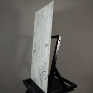 HCMD9.30ST - 60 x 120 cm STONE GẠCH VÂN ĐÁ XÁM BÓNG KÍNH - MÀI MEN SEMI PORCELAIN BÁN SỨ THÂN GẠCH HẠT MÈ - Hình ảnh 4