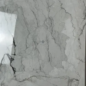 HCMD9.30ST - 60 x 120 cm STONE GẠCH VÂN ĐÁ XÁM BÓNG KÍNH - MÀI MEN SEMI PORCELAIN BÁN SỨ THÂN GẠCH HẠT MÈ - Hình ảnh 7