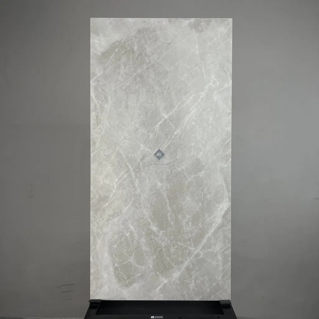 HCMD9.35ST – STONE GẠCH VÂN ĐÁ XÁM  BÓNG KÍNH