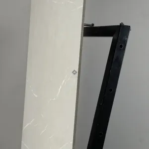 HCMD9.36ST - 60 x 120 cm STONE GẠCH VÂN ĐÁ XÁM BÓNG KÍNH - MÀI MEN SEMI PORCELAIN BÁN SỨ THÂN GẠCH HẠT MÈ - Hình ảnh 5