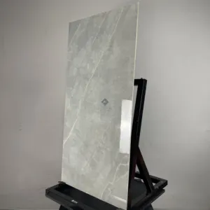 HCMD9.41ST - 60 x 120 cm STONE GẠCH VÂN ĐÁ XÁM BÓNG KÍNH - MÀI MEN SEMI PORCELAIN BÁN SỨ THÂN GẠCH HẠT MÈ - Hình ảnh 3