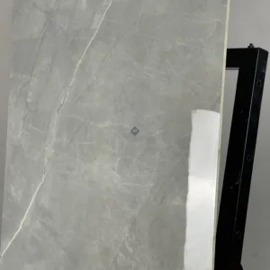 HCMD9.41ST - 60 x 120 cm STONE GẠCH VÂN ĐÁ XÁM BÓNG KÍNH - MÀI MEN SEMI PORCELAIN BÁN SỨ THÂN GẠCH HẠT MÈ - Hình ảnh 6