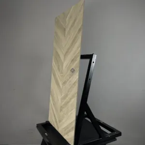 HCMD9.44WO - 60 x 120 cm WOOD GẠCH VÂN GỖ VÀNG MỜ HIỆU ỨNG VỆT CHÌM CARVING SEMI PORCELAIN BÁN SỨ THÂN GẠCH HẠT MÈ - Hình ảnh 4