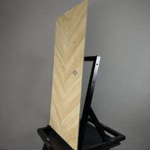 HCMD9.45WO - 60 x 120 cm WOOD GẠCH VÂN GỖ VÀNG MỜ HIỆU ỨNG VỆT CHÌM CARVING SEMI PORCELAIN BÁN SỨ THÂN GẠCH HẠT MÈ - Hình ảnh 4