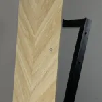 HCMD9.45WO - 60 x 120 cm WOOD GẠCH VÂN GỖ VÀNG MỜ HIỆU ỨNG VỆT CHÌM CARVING SEMI PORCELAIN BÁN SỨ THÂN GẠCH HẠT MÈ