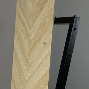 HCMD9.45WO - 60 x 120 cm WOOD GẠCH VÂN GỖ VÀNG MỜ HIỆU ỨNG VỆT CHÌM CARVING SEMI PORCELAIN BÁN SỨ THÂN GẠCH HẠT MÈ - Hình ảnh 5