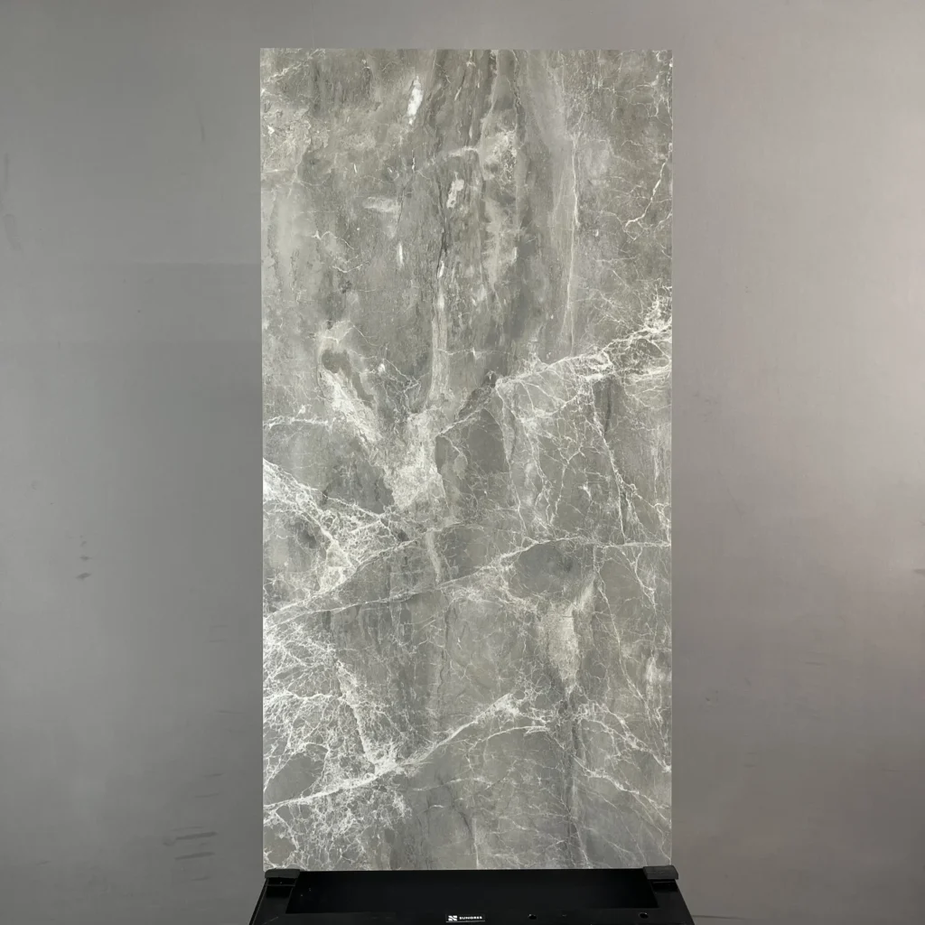 HCMD9.49ST – STONE GẠCH VÂN ĐÁ XÁM  BÓNG KÍNH