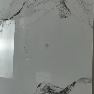 HCMD9.53MA - 60 x 120 cm MARBLE GẠCH VÂN ĐÁ MARBLE TRẮNG BÓNG KÍNH - MÀI MEN SEMI PORCELAIN BÁN SỨ THÂN GẠCH HẠT MÈ - Hình ảnh 7