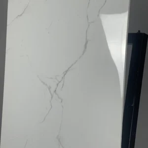 HCMD24.1MA - 60 x 120 cm - MARBLE GẠCH VÂN ĐÁ MARBLE TRẮNG BÓNG KÍNH - MÀI MEN PORCELAIN GỐM SỨ THÂN GẠCH MÀU TRẮNG - Hình ảnh 6