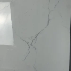 HCMD24.1MA - 60 x 120 cm - MARBLE GẠCH VÂN ĐÁ MARBLE TRẮNG BÓNG KÍNH - MÀI MEN PORCELAIN GỐM SỨ THÂN GẠCH MÀU TRẮNG - Hình ảnh 7