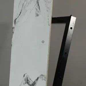 HCMD9.53MA - 60 x 120 cm MARBLE GẠCH VÂN ĐÁ MARBLE TRẮNG BÓNG KÍNH - MÀI MEN SEMI PORCELAIN BÁN SỨ THÂN GẠCH HẠT MÈ - Hình ảnh 5