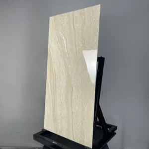 RVTD1.23ST - 60 x 120 cm - STONE GẠCH VÂN ĐÁ GRANITE VÀNG 02 BÓNG KÍNH - MÀI MEN SEMI PORCELAIN BÁN SỨ THÂN GẠCH HẠT MÈ - Hình ảnh 4