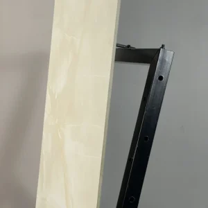 HCMD20.4MA - 60 x 120 cm - MARBLE GẠCH VÂN ĐÁ MARBLE KEM BÓNG KÍNH - MÀI MEN PORCELAIN GỐM SỨ THÂN GẠCH HẠT MÈ - Hình ảnh 5