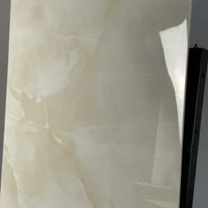 HCMD20.4MA - 60 x 120 cm - MARBLE GẠCH VÂN ĐÁ MARBLE KEM BÓNG KÍNH - MÀI MEN PORCELAIN GỐM SỨ THÂN GẠCH HẠT MÈ - Hình ảnh 6