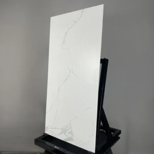 HCMD24.2MA - 60 x 120 cm - MARBLE GẠCH VÂN ĐÁ MARBLE TRẮNG MỜ MỊN SEMI PORCELAIN BÁN SỨ THÂN GẠCH MÀU TRẮNG - Hình ảnh 3