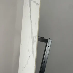 HCMD4.20MA - 80 x 160 cm - MARBLE GẠCH VÂN ĐÁ MARBLE TRẮNG BÓNG KÍNH - MÀI MEN SEMI PORCELAIN BÁN SỨ THÂN GẠCH MÀU XÁM - Hình ảnh 5