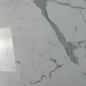 HCMD4.20MA - 80 x 160 cm - MARBLE GẠCH VÂN ĐÁ MARBLE TRẮNG BÓNG KÍNH - MÀI MEN SEMI PORCELAIN BÁN SỨ THÂN GẠCH MÀU XÁM - Hình ảnh 7