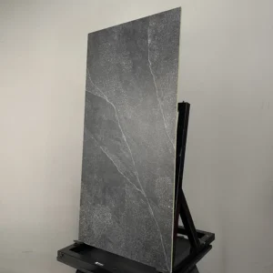 HCMD9.54ST - 60 x 120 cm - STONE GẠCH VÂN ĐÁ GRANITE ĐEN MỜ TỰ NHIÊN PORCELAIN GỐM SỨ THÂN GẠCH HẠT MÈ - Hình ảnh 3