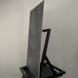 HCMD9.54ST - 60 x 120 cm - STONE GẠCH VÂN ĐÁ GRANITE ĐEN MỜ TỰ NHIÊN PORCELAIN GỐM SỨ THÂN GẠCH HẠT MÈ - Hình ảnh 4