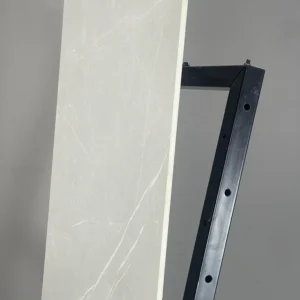 HCMD24.5ST - 60 x 120 cm - STONE GẠCH VÂN ĐÁ GRANITE XÁM 01 MỜ MỊN SEMI PORCELAIN BÁN SỨ THÂN GẠCH MÀU TRẮNG - Hình ảnh 5