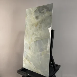 RVTD1.41ST - 60 x 120 cm - STONE GẠCH VÂN ĐÁ GRANITE XANH LÁ 01 BÓNG KÍNH - MÀI MEN PORCELAIN GỐM SỨ THÂN GẠCH HẠT MÈ - Hình ảnh 3