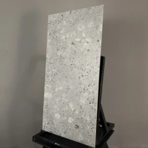 RVTD1.49TE - 60 x 120 cm - TERRAZZO GẠCH VÂN SỎI ĐÁ TRỘN XI MĂNG MÀI TRẮNG MỜ TỰ NHIÊN PORCELAIN GỐM SỨ THÂN GẠCH HẠT MÈ - Hình ảnh 3