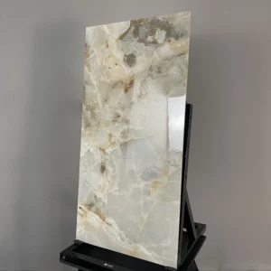 RVTD1.51MA - 60 x 120 cm - MARBLE GẠCH VÂN ĐÁ MARBLE NÂU 01 BÓNG KÍNH - MÀI MEN PORCELAIN GỐM SỨ THÂN GẠCH HẠT MÈ - Hình ảnh 3