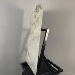 RVTD1.51MA - 60 x 120 cm - MARBLE GẠCH VÂN ĐÁ MARBLE NÂU 01 BÓNG KÍNH - MÀI MEN PORCELAIN GỐM SỨ THÂN GẠCH HẠT MÈ - Hình ảnh 4