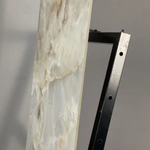 RVTD1.51MA - 60 x 120 cm - MARBLE GẠCH VÂN ĐÁ MARBLE NÂU 01 BÓNG KÍNH - MÀI MEN PORCELAIN GỐM SỨ THÂN GẠCH HẠT MÈ - Hình ảnh 5