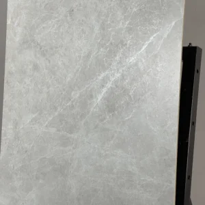 HCMC1.101ST - 60 x 120 cm - STONE GẠCH VÂN ĐÁ GRANITE XÁM 01 MỜ HIỆU ỨNG VỆT CHÌM CARVING PORCELAIN GỐM SỨ THÂN GẠCH HẠT MÈ - Hình ảnh 6