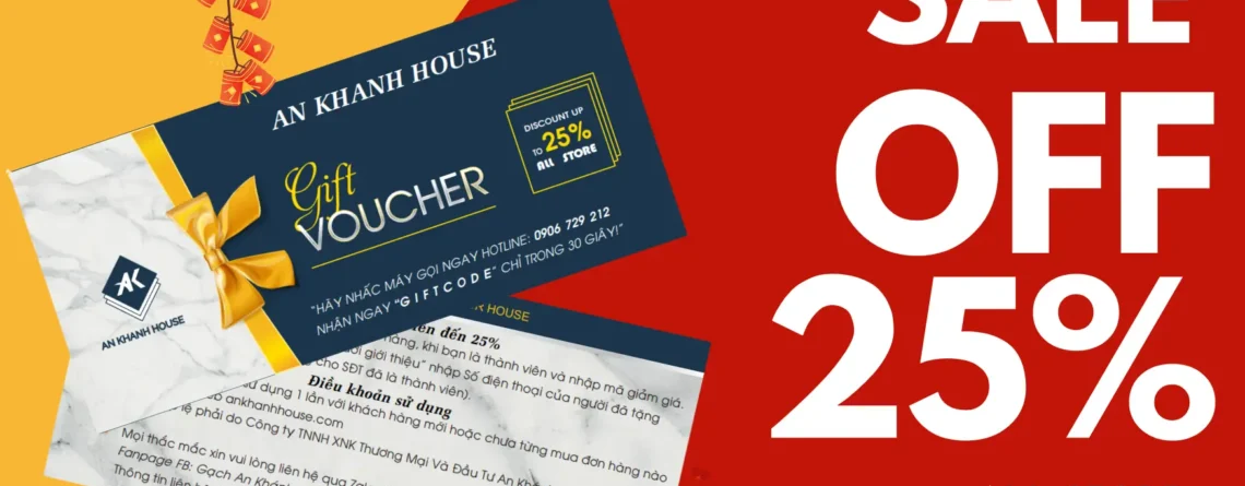 Ưu Đãi Gạch Ốp Lát Khai Xuân Rước Lộc – Giảm Giá Gạch Nhập Khẩu Đến 25%