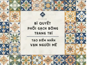 gạch bông trang trí vẫn sừng sững như một biểu tượng của vẻ đẹp vĩnh cửu