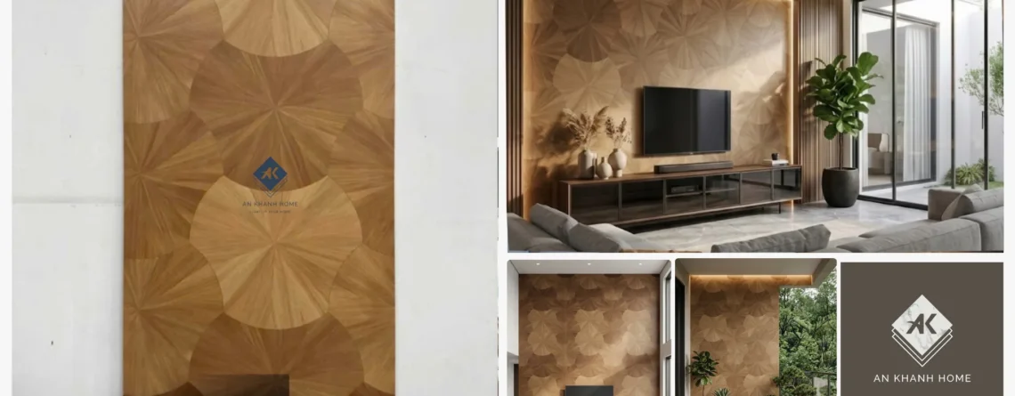 Gạch vân gỗ họa tiết lá cọ 60x120