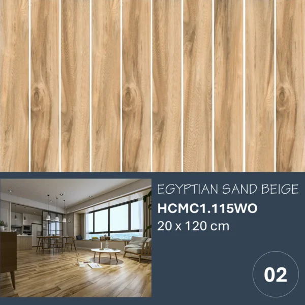 Bộ Sưu Tập Gạch Giả Gỗ 20x120cm An Khánh